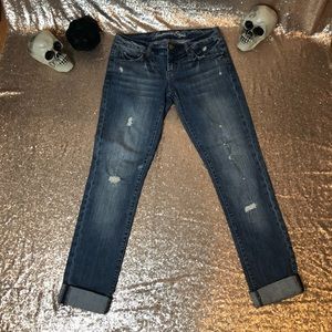 American Eagle Distressed Skinny Jeans 👖 Sz 6 EUC
